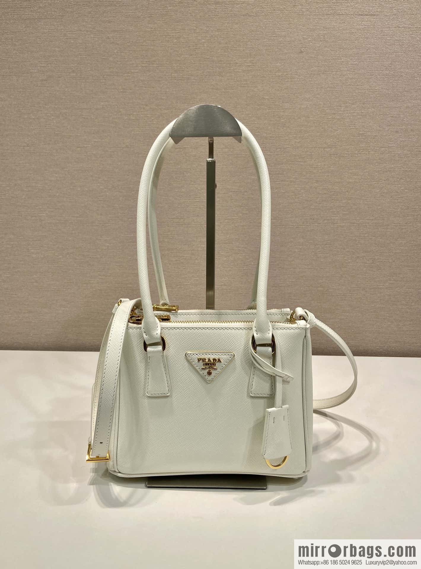 PRADA 🎉 Mini Killer Bag 🎉 1BA906 Long Hand 🎉🎉 White