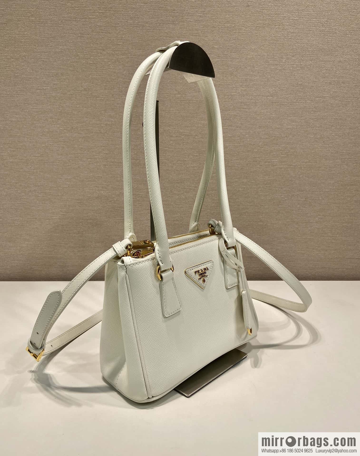 PRADA 🎉 Mini Killer Bag 🎉 1BA906 Long Hand 🎉🎉 White
