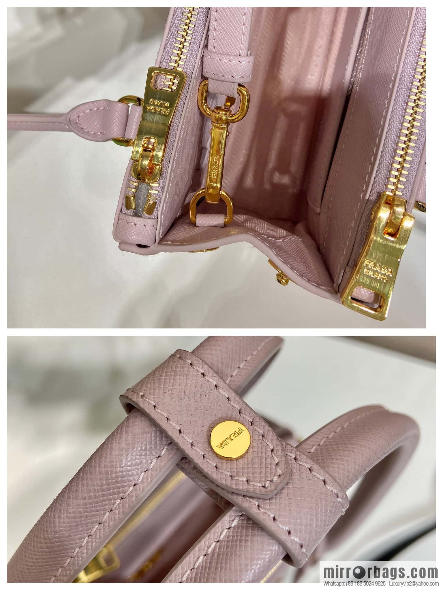 PRADA 🎉 mini killer bag 🎉 1BA906 long arm 🎉🎉 pink