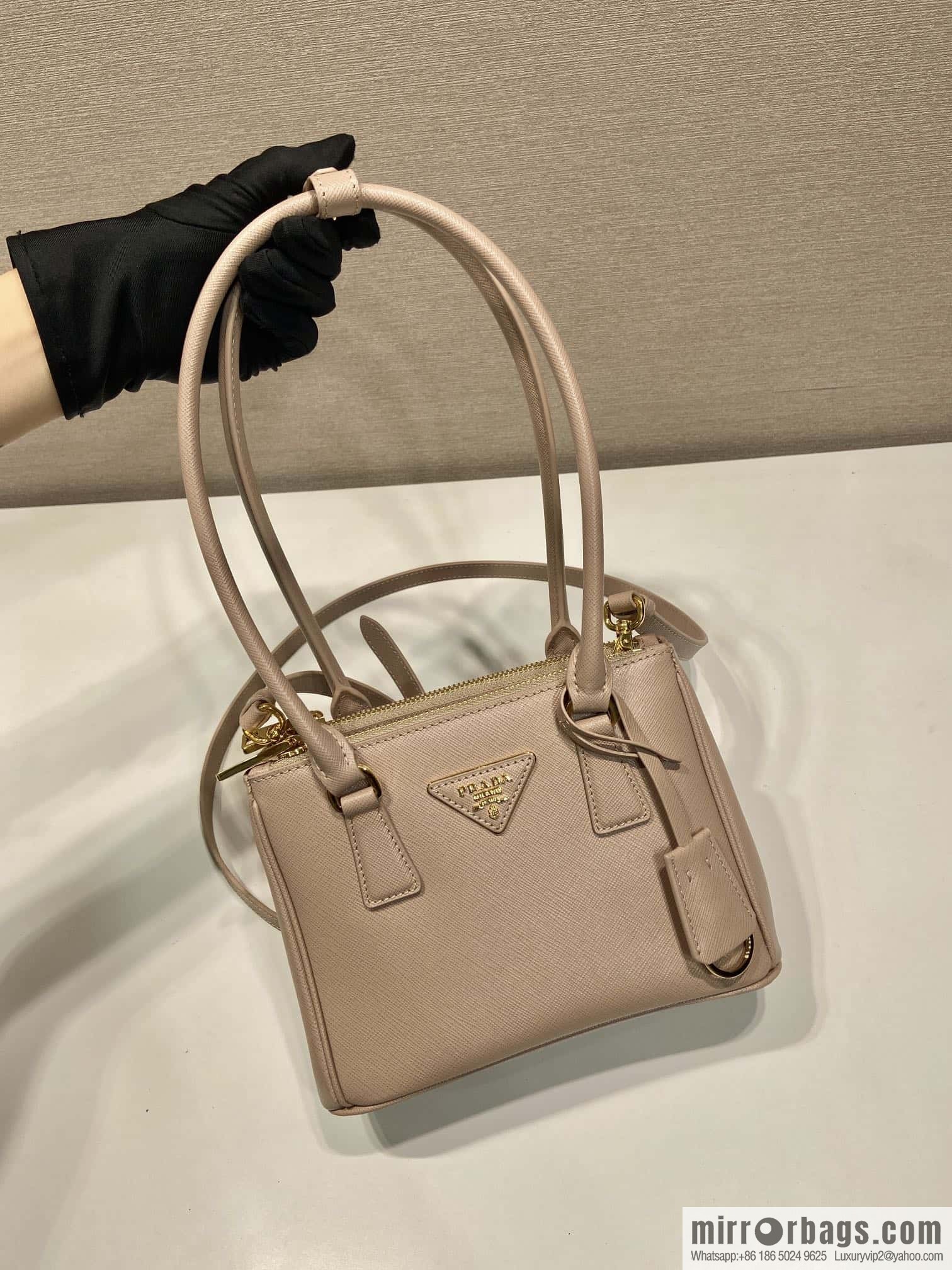 PRADA 🎉 mini killer bag 🎉 1BA906 long arm 🎉🎉 apricot
