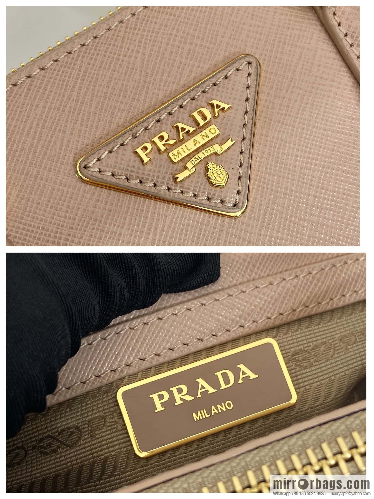 PRADA 🎉 mini killer bag 🎉 1BA906 long arm 🎉🎉 apricot