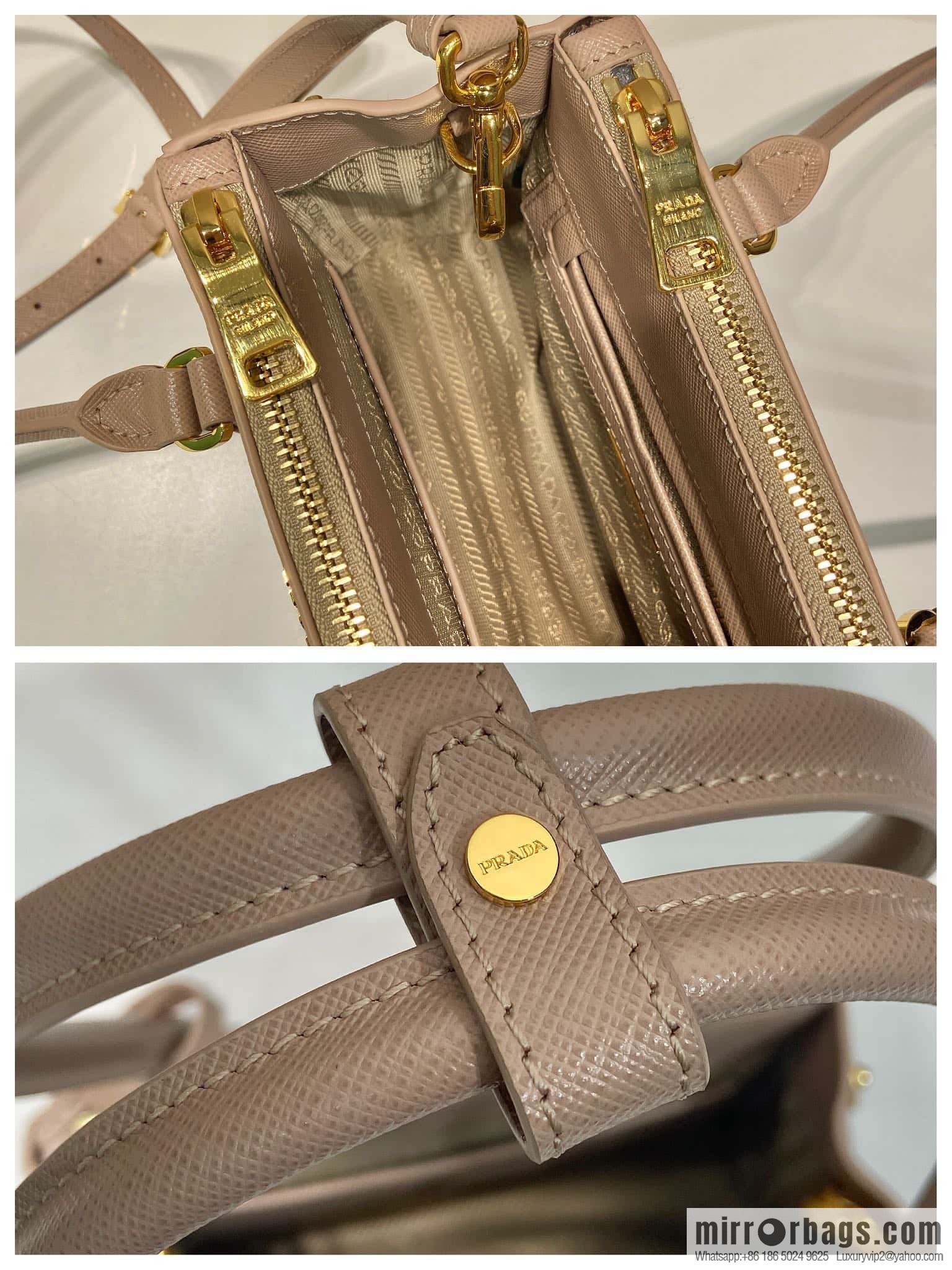 PRADA 🎉 mini killer bag 🎉 1BA906 long arm 🎉🎉 apricot