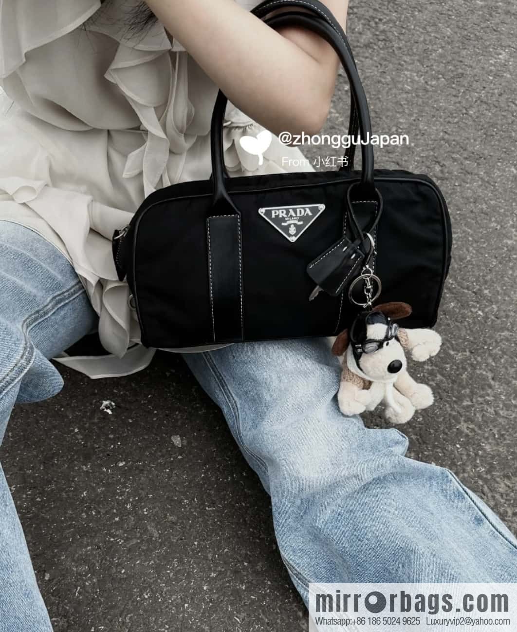 PRADA 🎉 medieval Boston 🎉 1BG846 nylon fabric🎉🎉