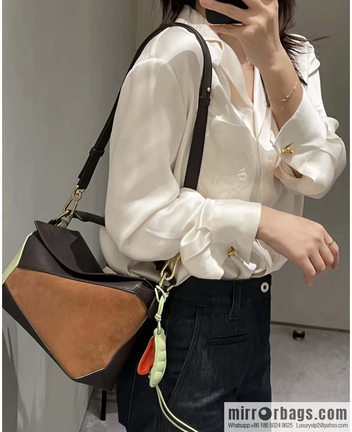 LOEWE new suede puzzle shipped 🎉 0681