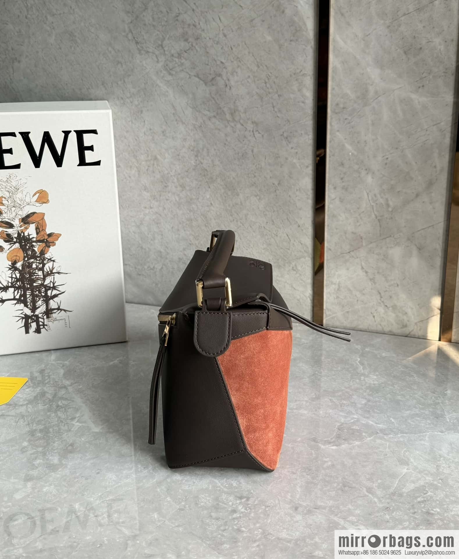 LOEWE new suede puzzle shipped 🎉 0681