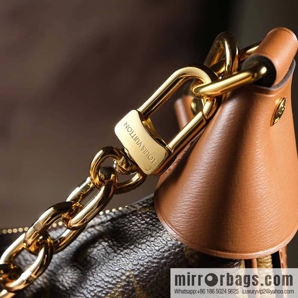 LV ππππ ππππ chip diamond beating code big pea bag series #M