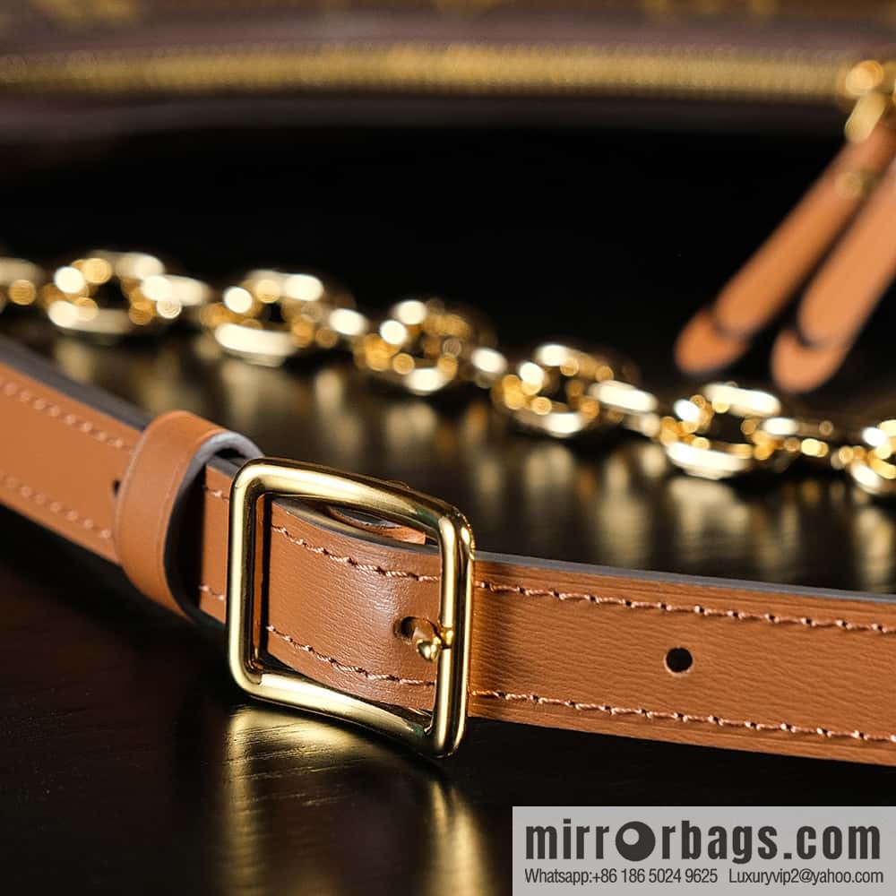 LV ππππ ππππ chip diamond beating code big pea bag series #M