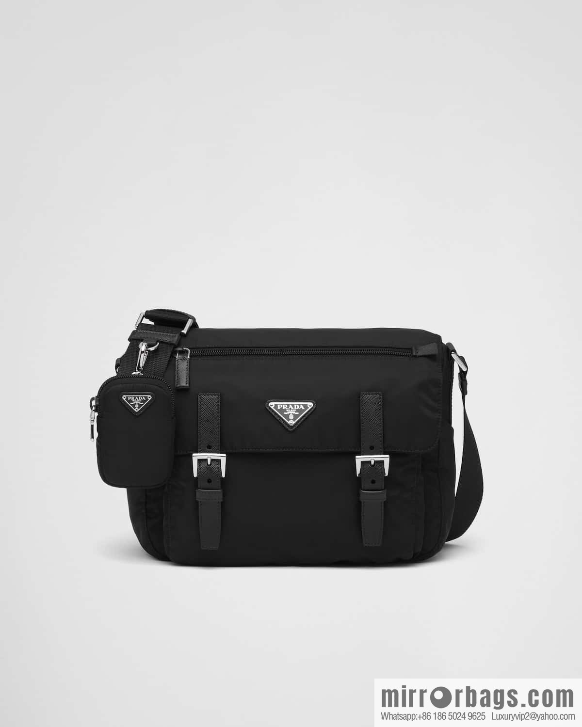 PRADA 🎉 upgraded messenger bag 🎉🎉 1BD953B environmental protection standard🎉