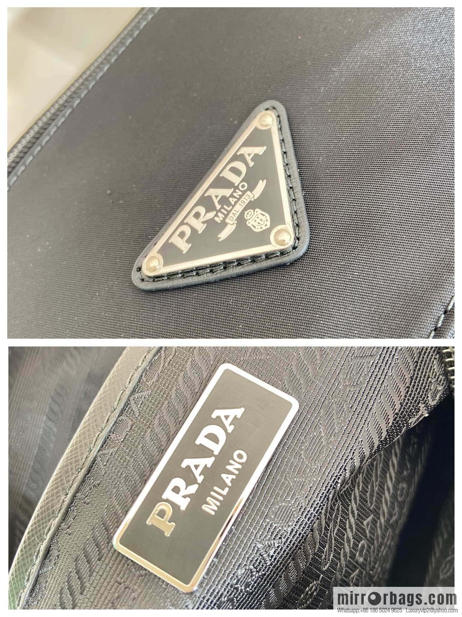 PRADA 🎉 upgraded messenger bag 🎉🎉 1BD953B environmental protection standard🎉