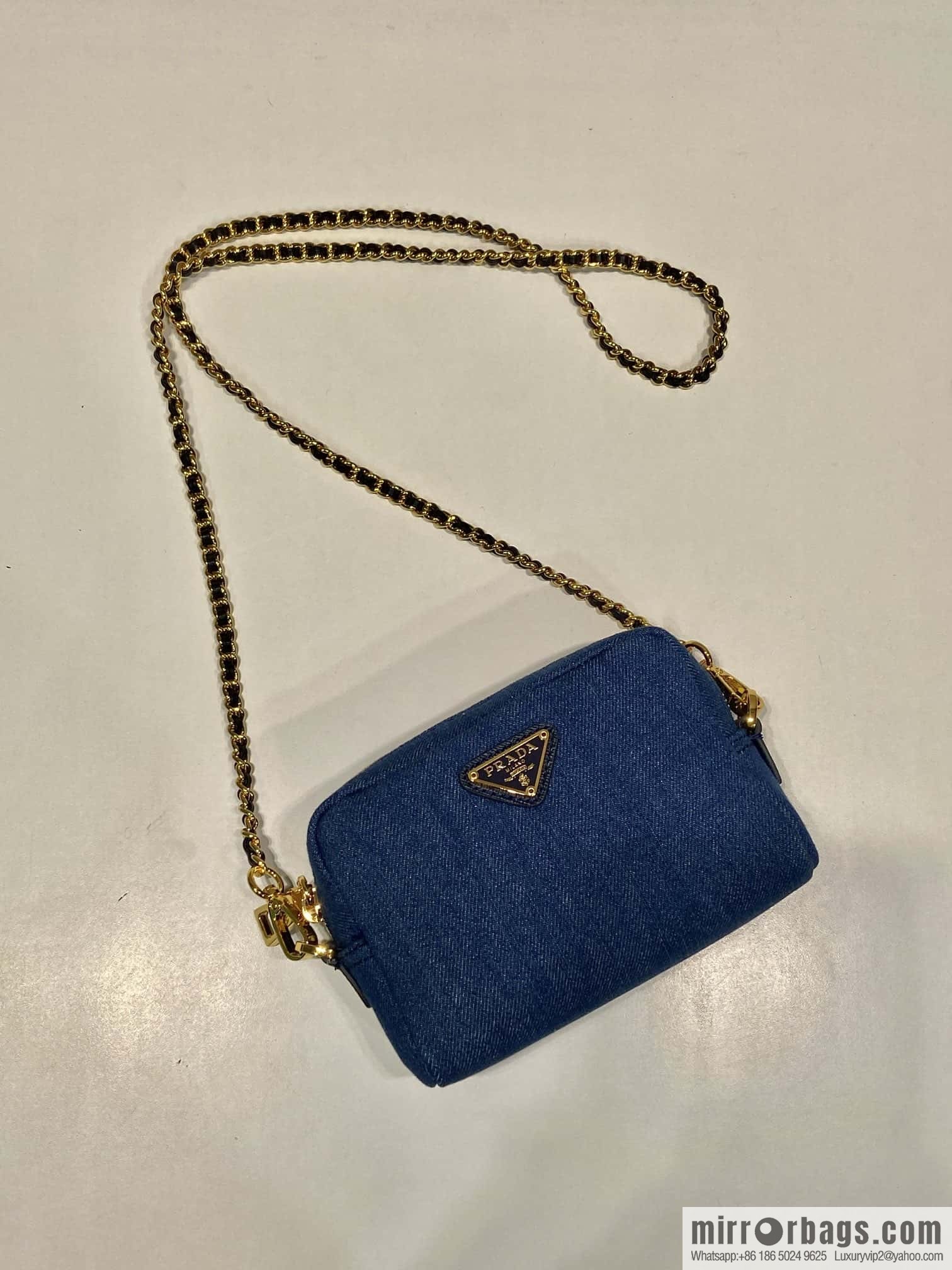 PRADA 🎉 medieval denim bag 🎉 1NS695 S🎉🎉