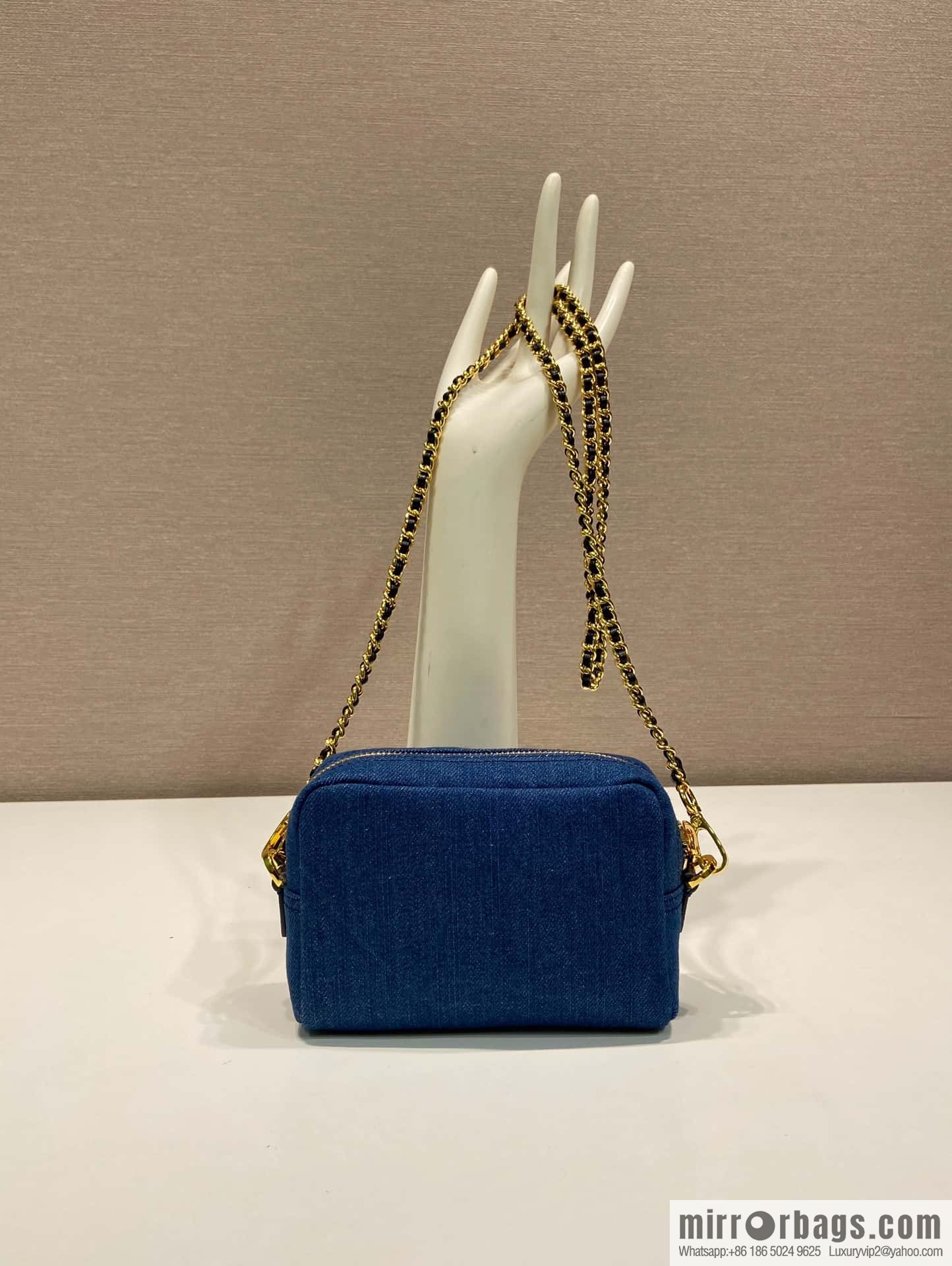PRADA 🎉 medieval denim bag 🎉 1NS695 S🎉🎉