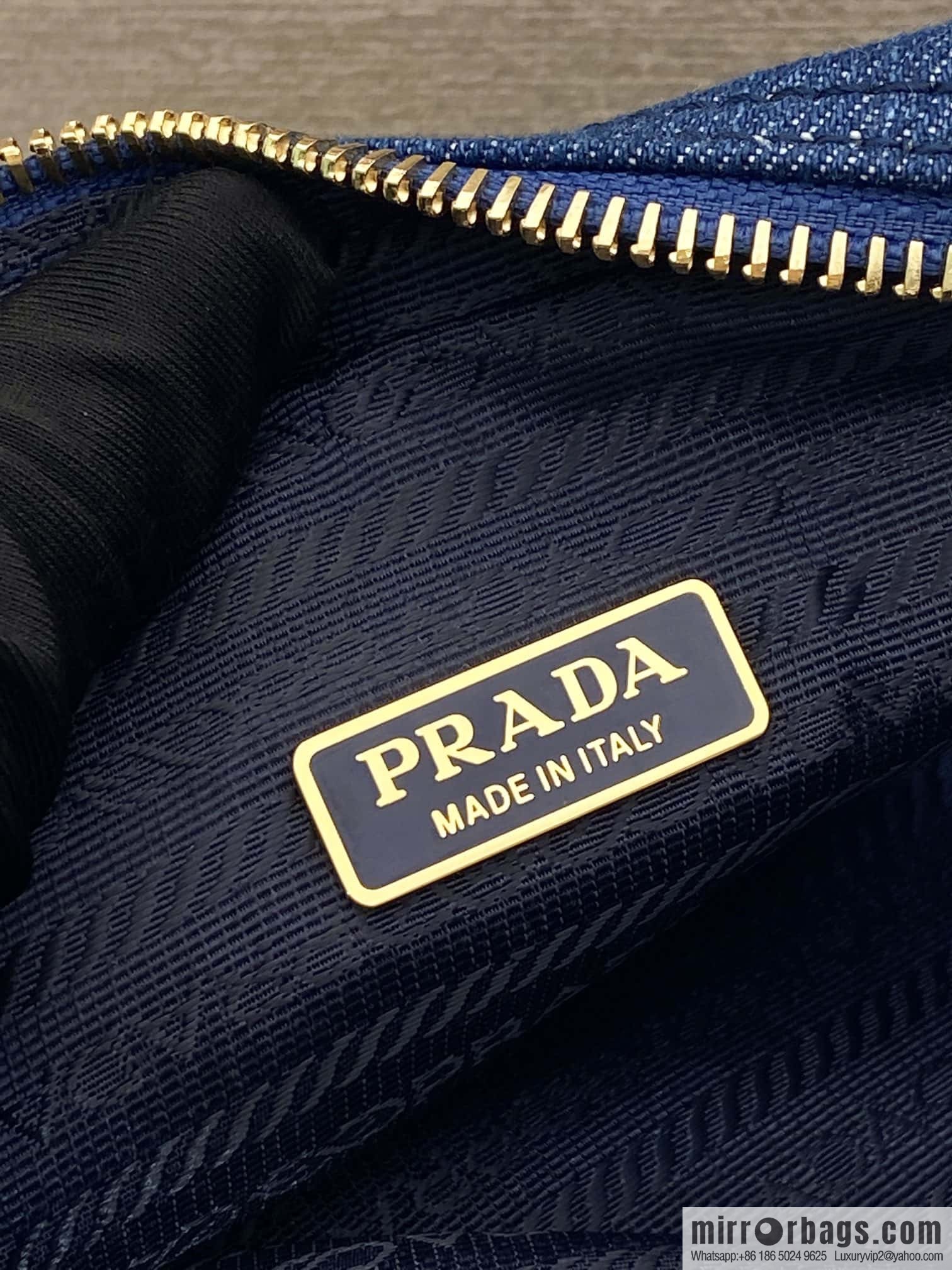 PRADA 🎉 medieval denim bag 🎉 1NS695 S🎉🎉