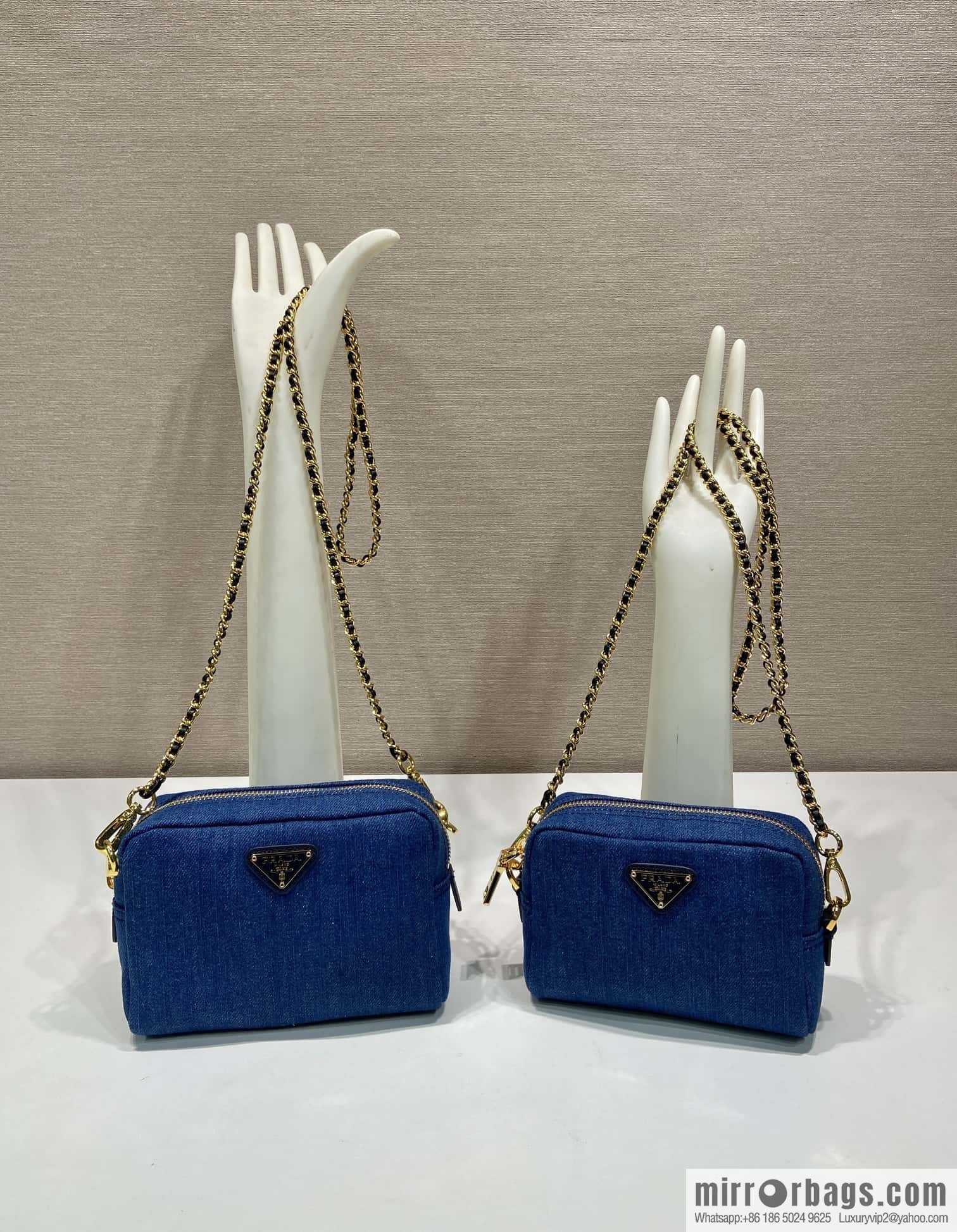 PRADA 🎉 medieval denim bag 🎉 1NS695 S🎉🎉