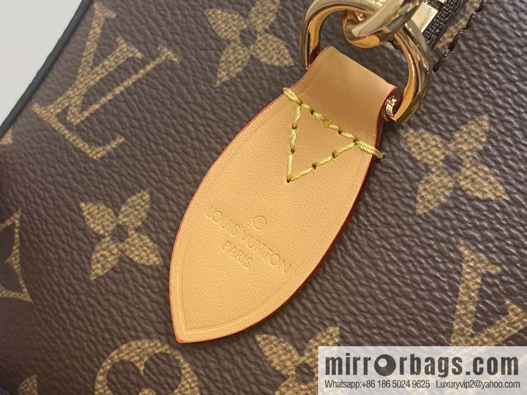 [Boutique‑grade] M13146 presbyopia yellow leather, catwalk pillow bag series Speedy 20 rivet show Lv pillow