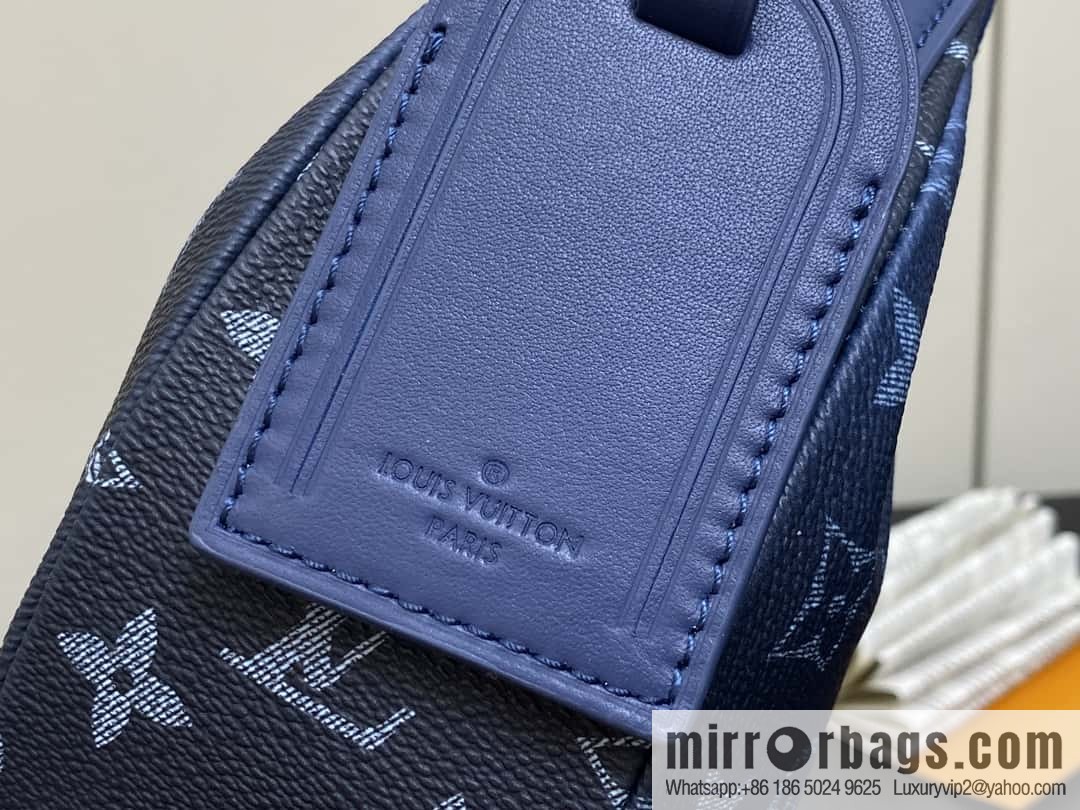 [Boutique‑grade] M11594 blue flower, men's bag moon bag series, this Hamac small handbag Hamac handbag