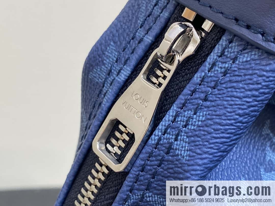 [Boutique‑grade] M11594 blue flower, men's bag moon bag series, this Hamac small handbag Hamac handbag