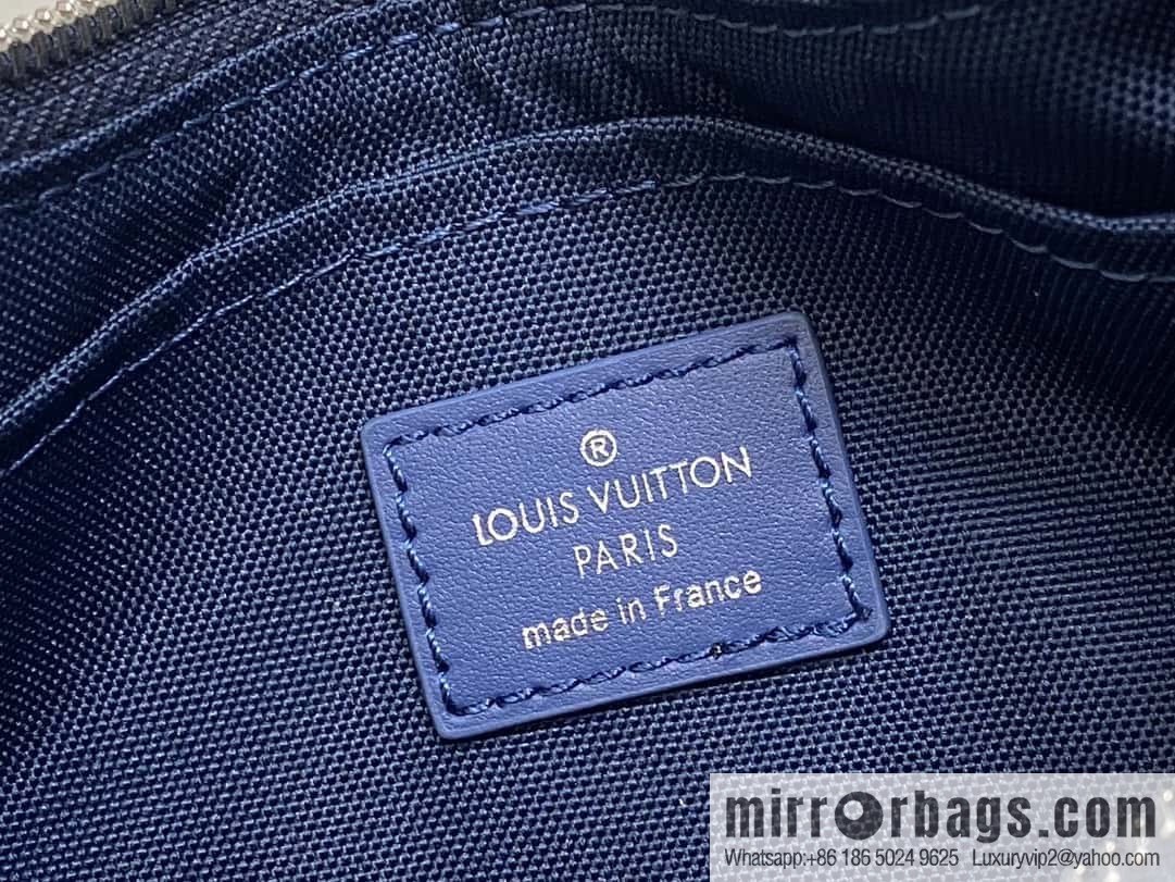 [Boutique‑grade] M11594 blue flower, men's bag moon bag series, this Hamac small handbag Hamac handbag