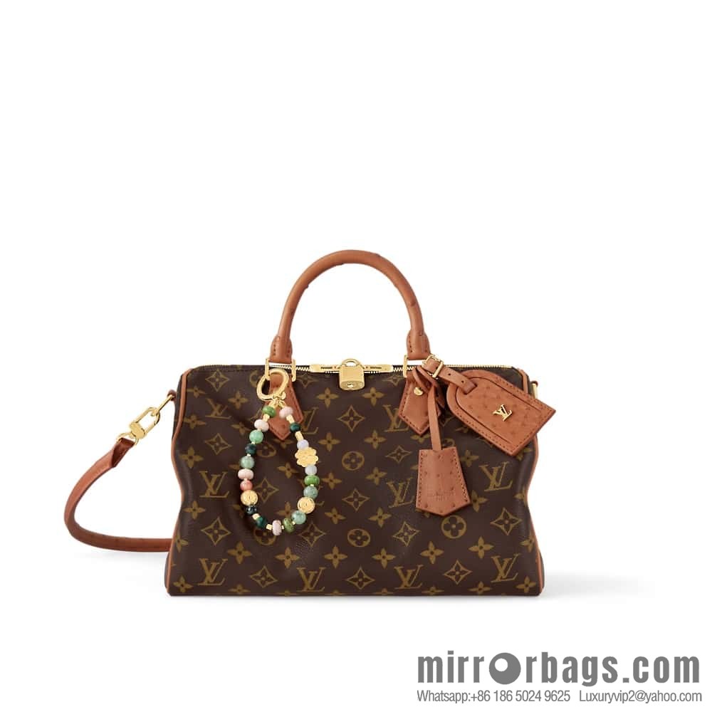 N87212 new SPEEDY SOFT 30 BOHO handbag (ostrich) pillow bag speedy series
