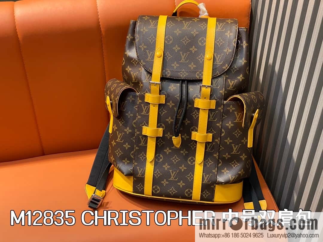 M12835 presbyopia yellow, backpack series CHRISTOPHER medium backpack M12729 presbyopia blue, this Christopher Hcc medium backpack.
