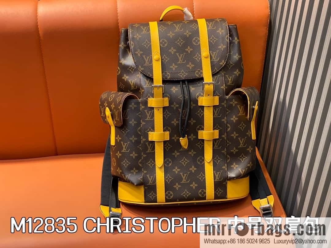 M12835 presbyopia yellow, backpack series CHRISTOPHER medium backpack M12729 presbyopia blue, this Christopher Hcc medium backpack.