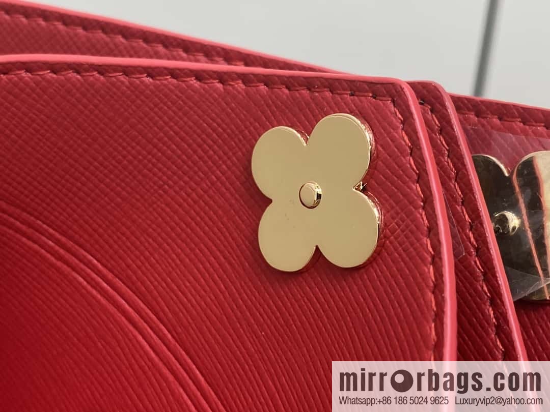 [Boutique‑grade] M12203 old flower Christmas model, three-piece handbag clutch series, the new KIRIGAMI POCHETTE clutch bag of the season