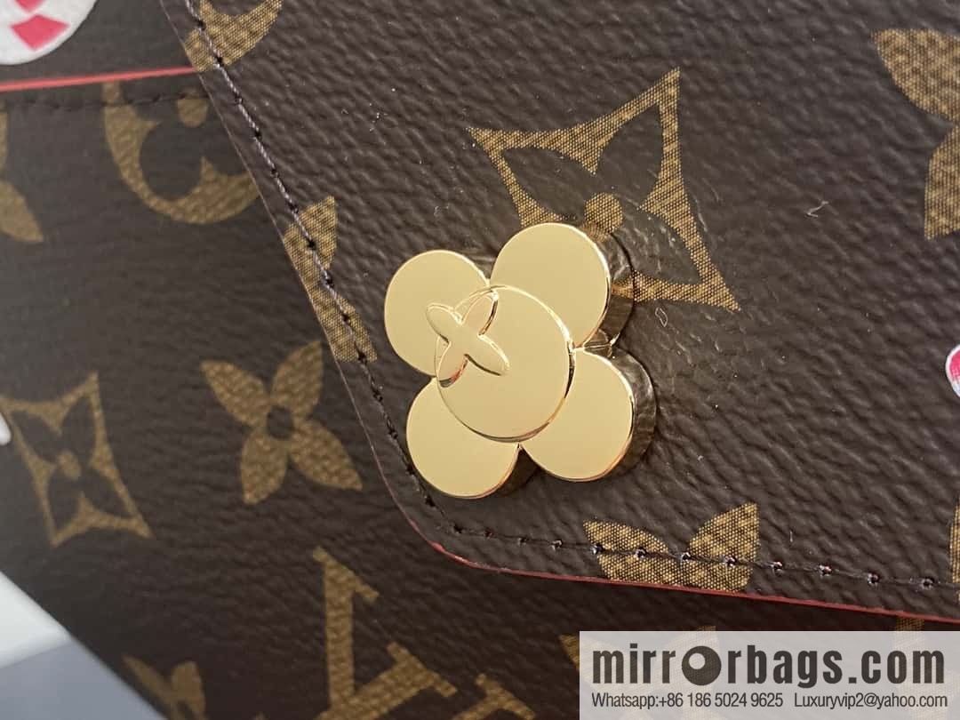 [Boutique‑grade] M12203 old flower Christmas model, three-piece handbag clutch series, the new KIRIGAMI POCHETTE clutch bag of the season