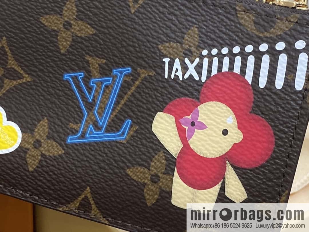 [Boutique‑grade] M12224 yellow, Christmas model, card bag wallet series Romy card holder