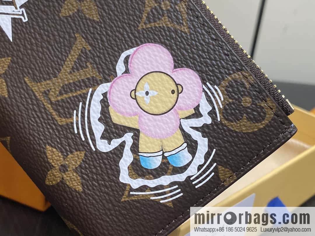 [Boutique‑grade] M12487 blue, Christmas model, wallet change bag wallet series Lisa Wallet wallet