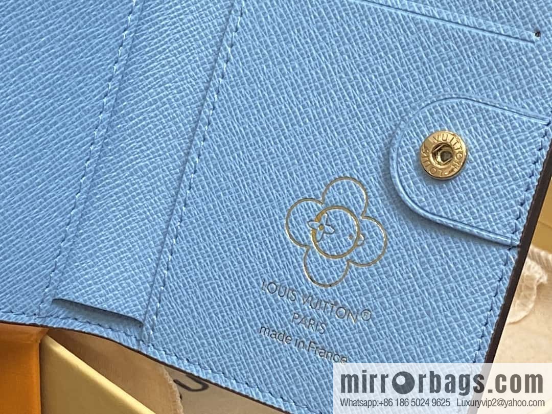 [Boutique‑grade] M12487 blue, Christmas model, wallet change bag wallet series Lisa Wallet wallet