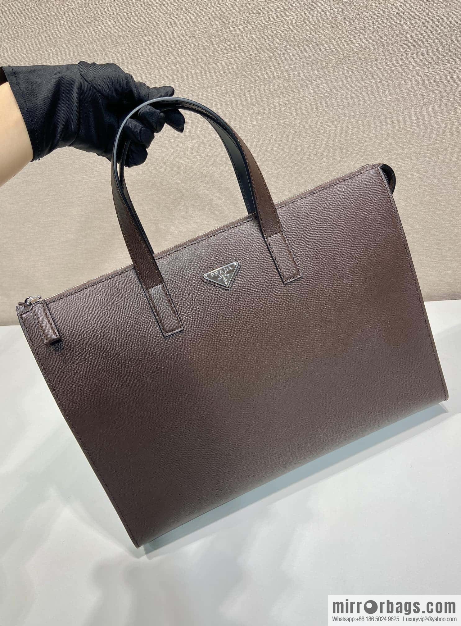 PRADA 🎉 new briefcase 🎉 2VG039 🎉🎉 dark coffee🎉🎉