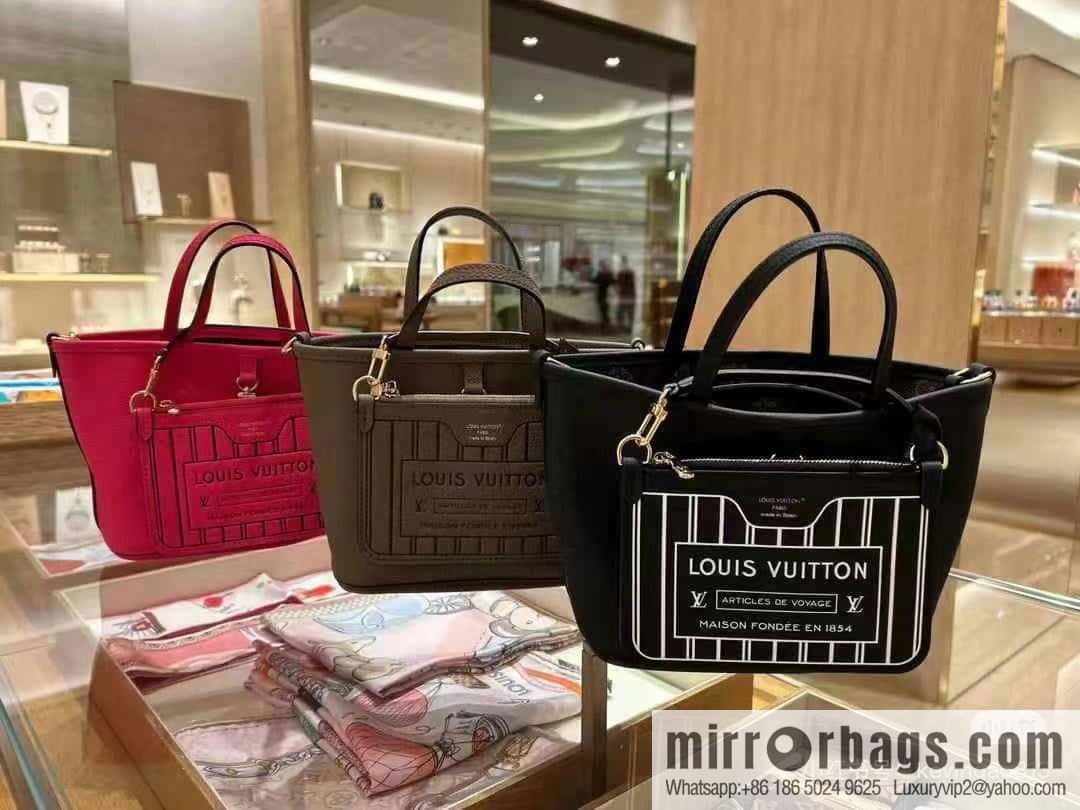 LV M12109 New Reversible Neverfull Bandoulière Inside Out BB