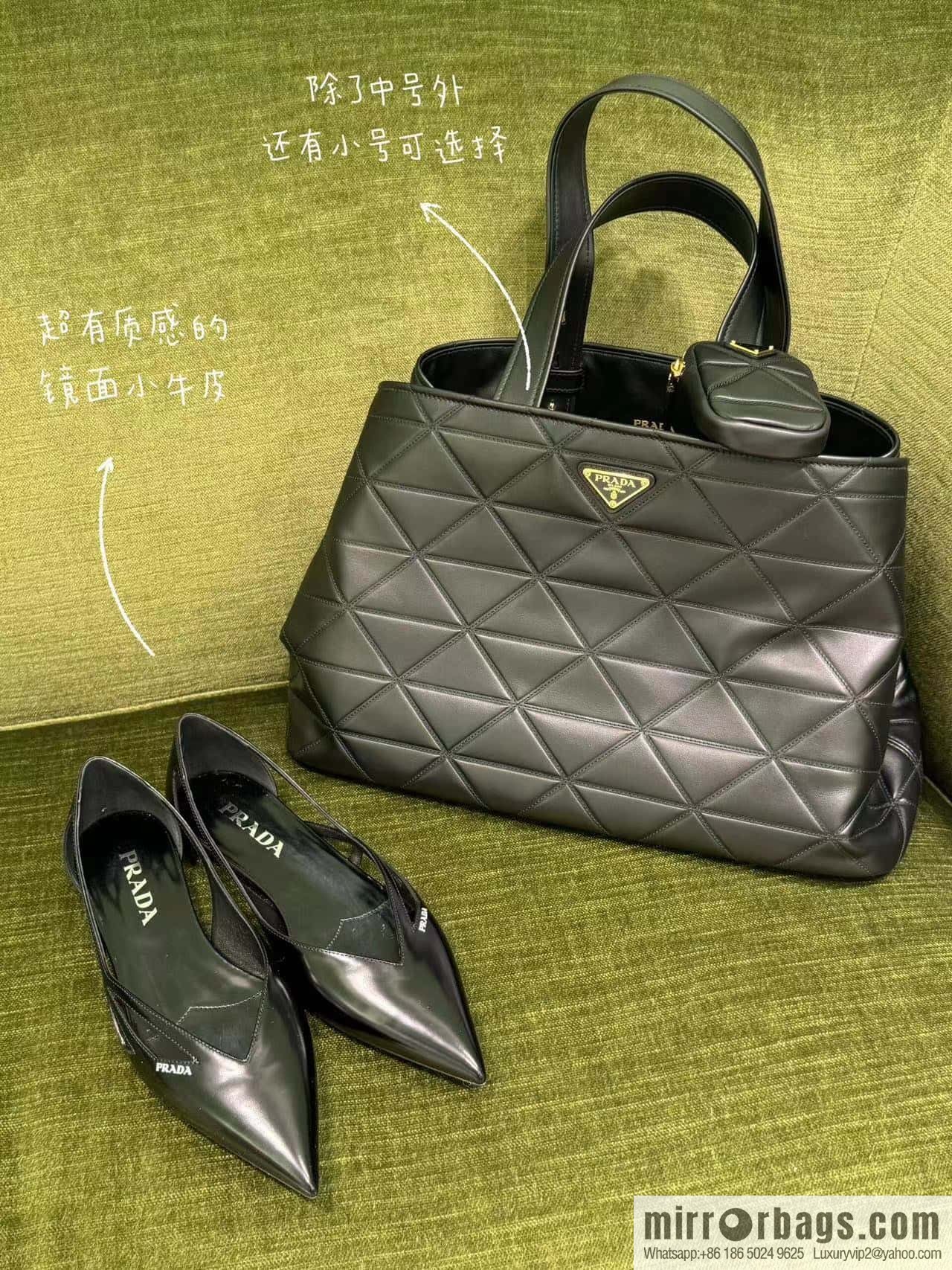 PRADA 🎉 new tote bag 🎉 1BG547 large🎉🎉