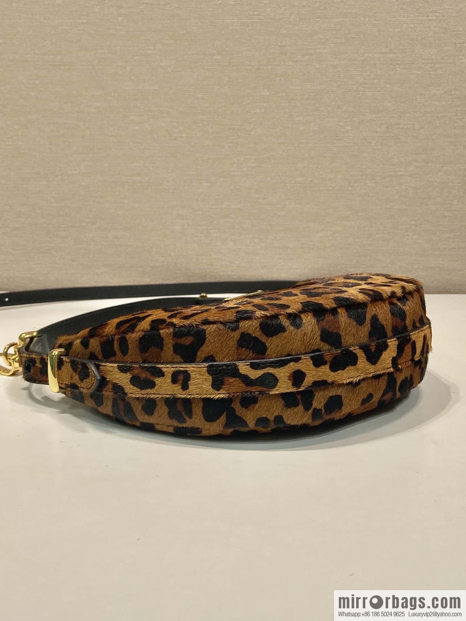 PRADA 🎉 Moon handbag 🎉 1BC194 leopard print🎉