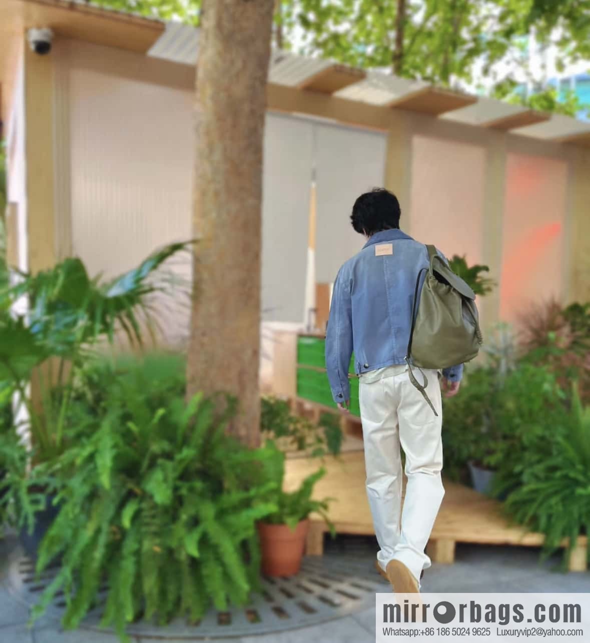LOEWE Luo's new backpack 🎒 0903 green