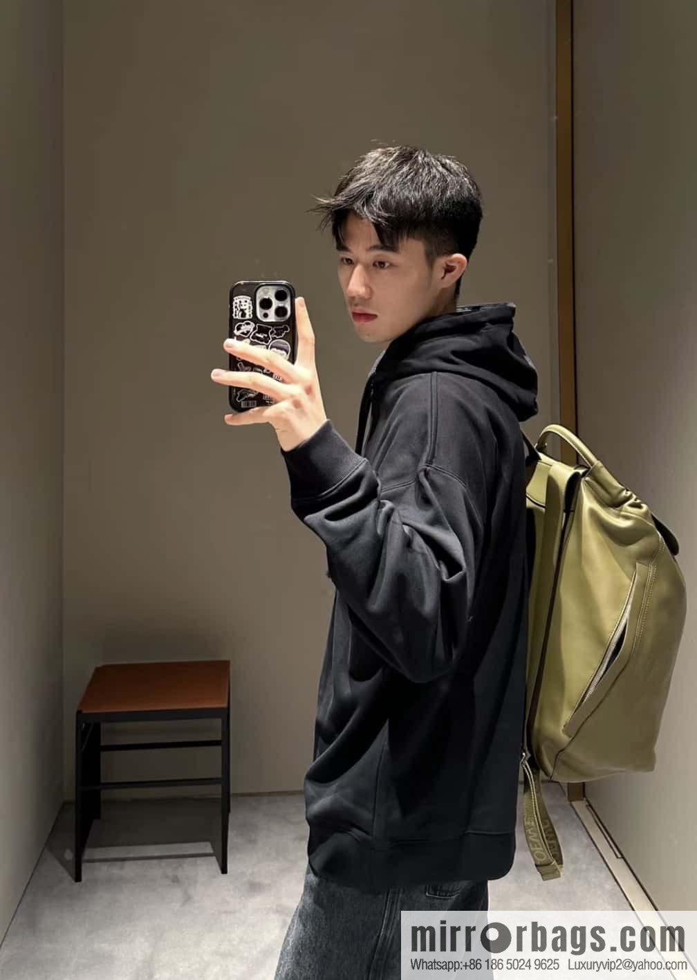 LOEWE Luo's new backpack 🎒 0903 green