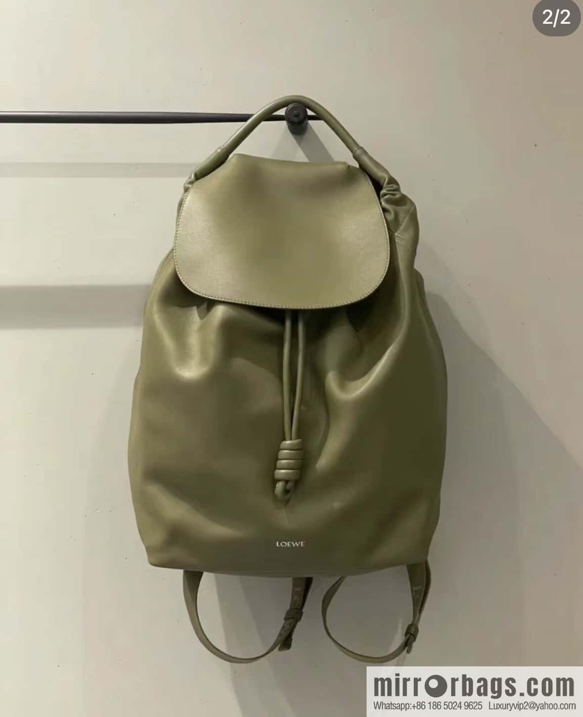 LOEWE Luo's new backpack 🎒 0903 green