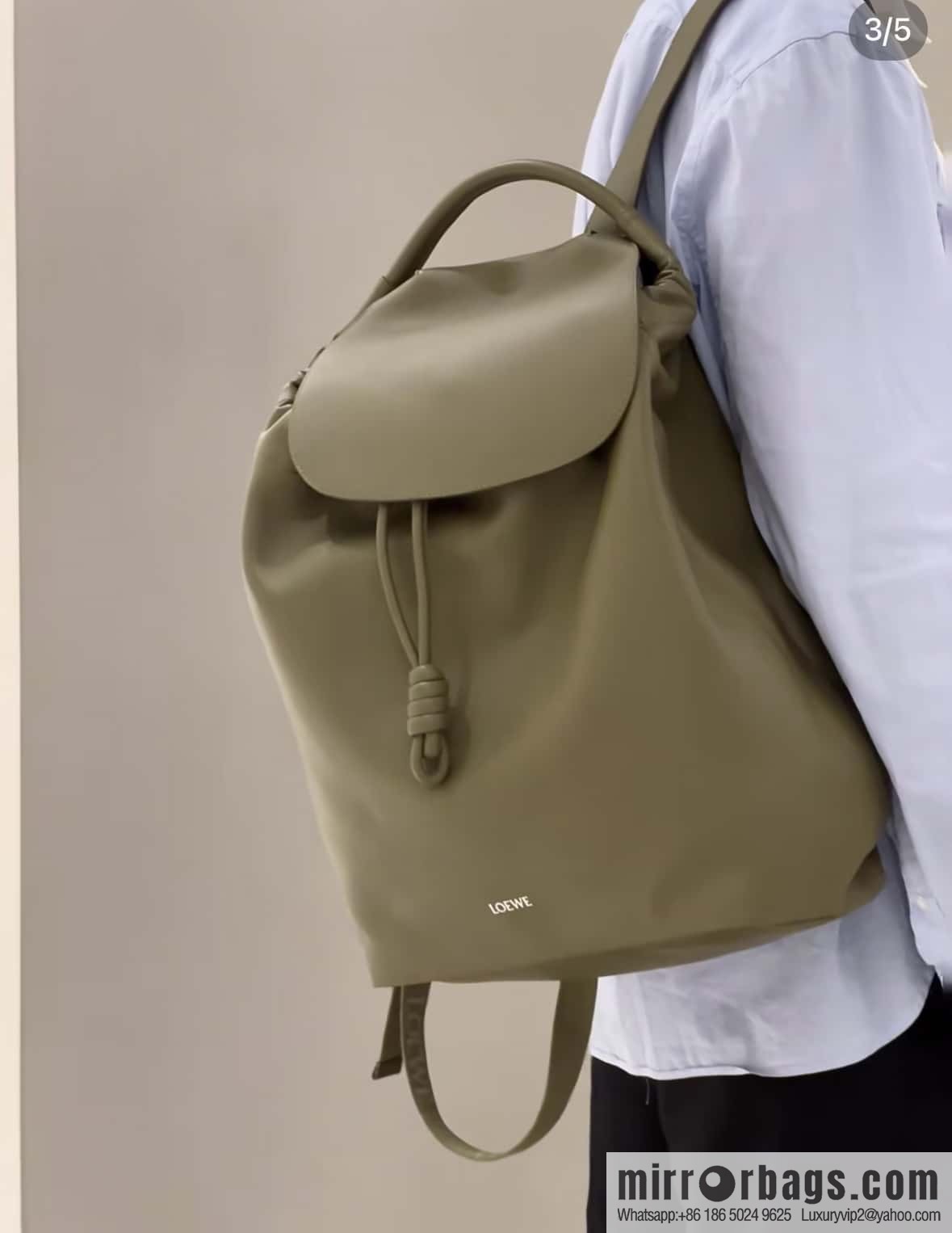 LOEWE Luo's new backpack 🎒 0903 green