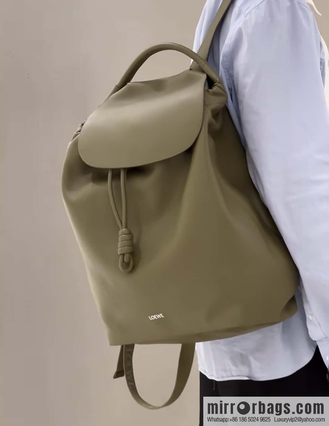 LOEWE Luo's new backpack 🎒 0903 green