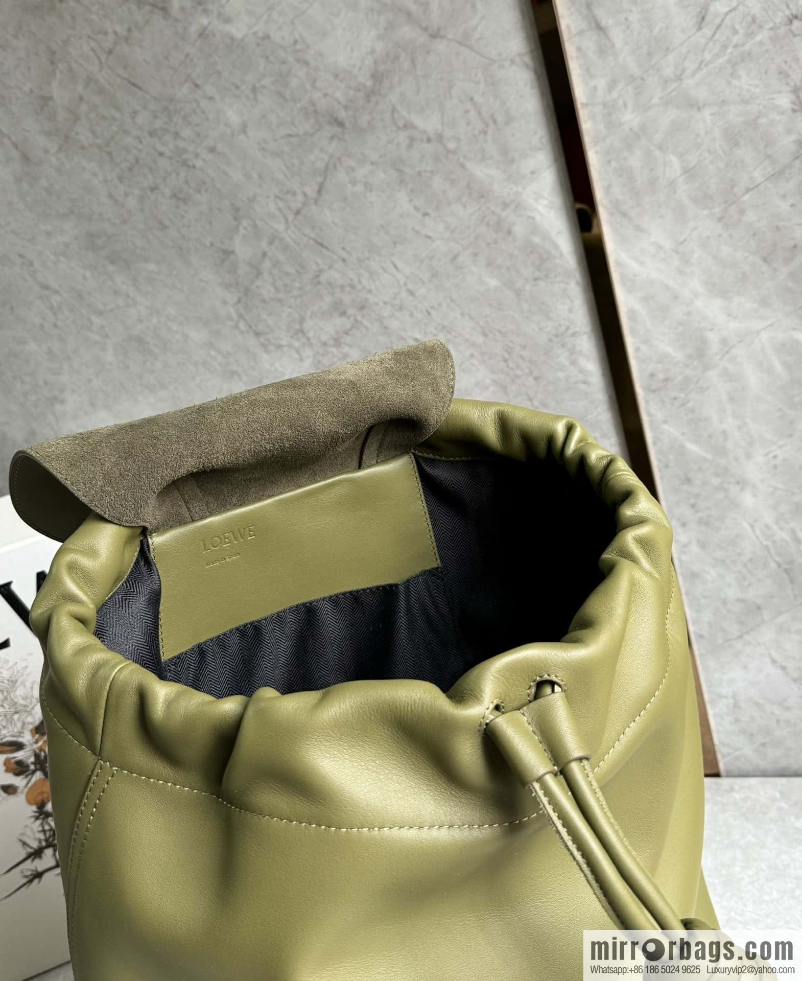 LOEWE Luo's new backpack 🎒 0903 green