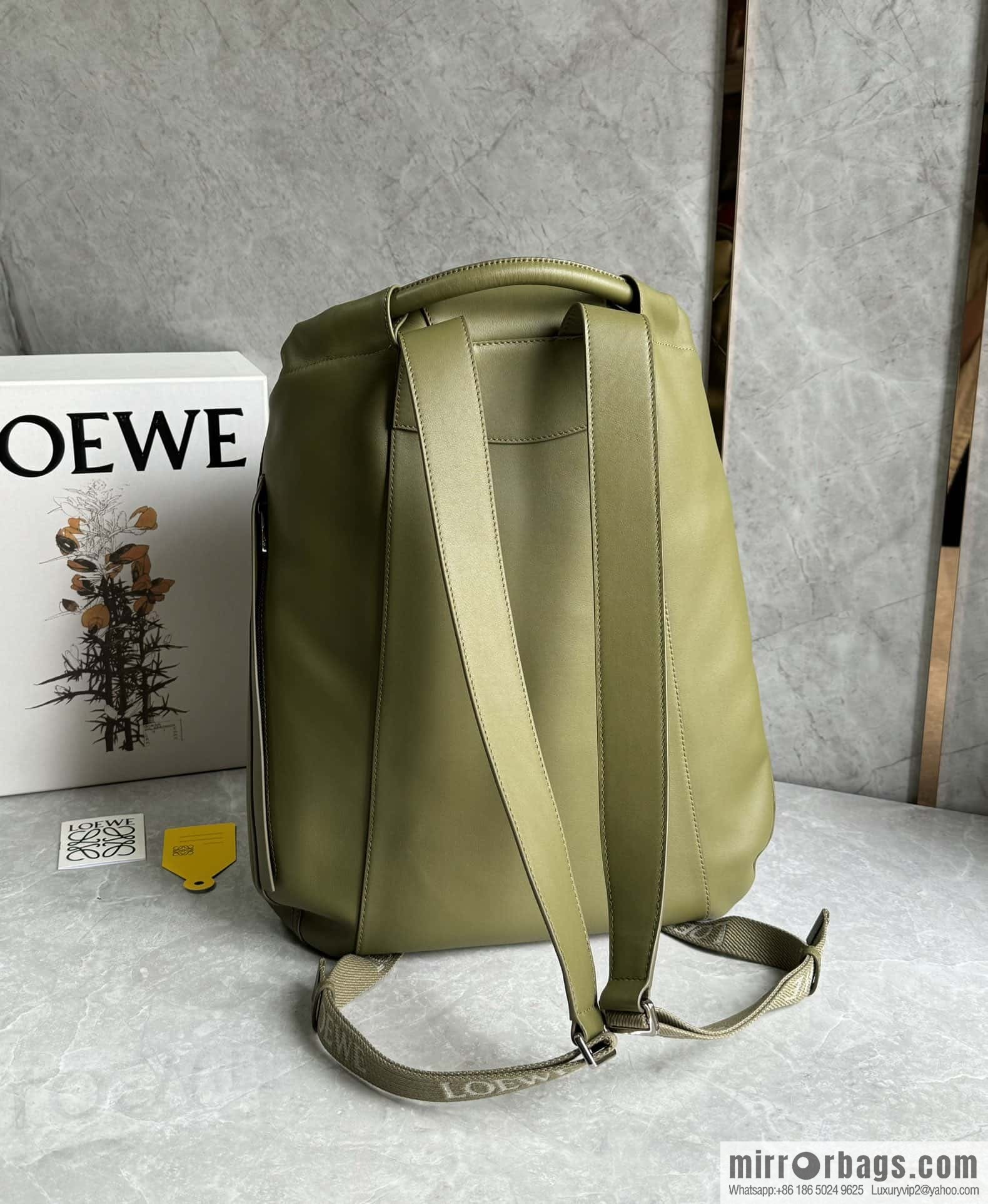 LOEWE Luo's new backpack 🎒 0903 green