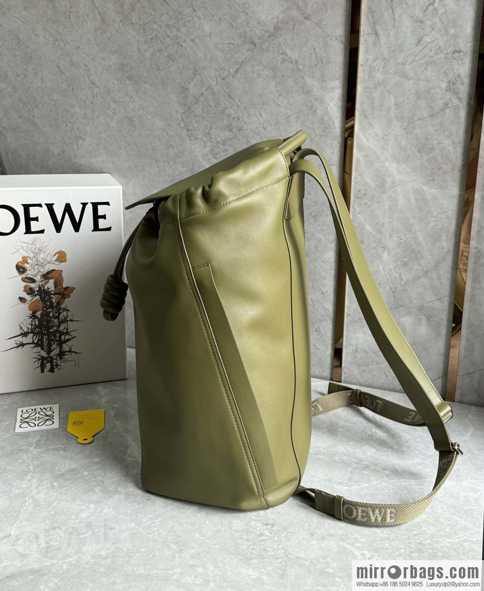 LOEWE Luo's new backpack 🎒 0903 green