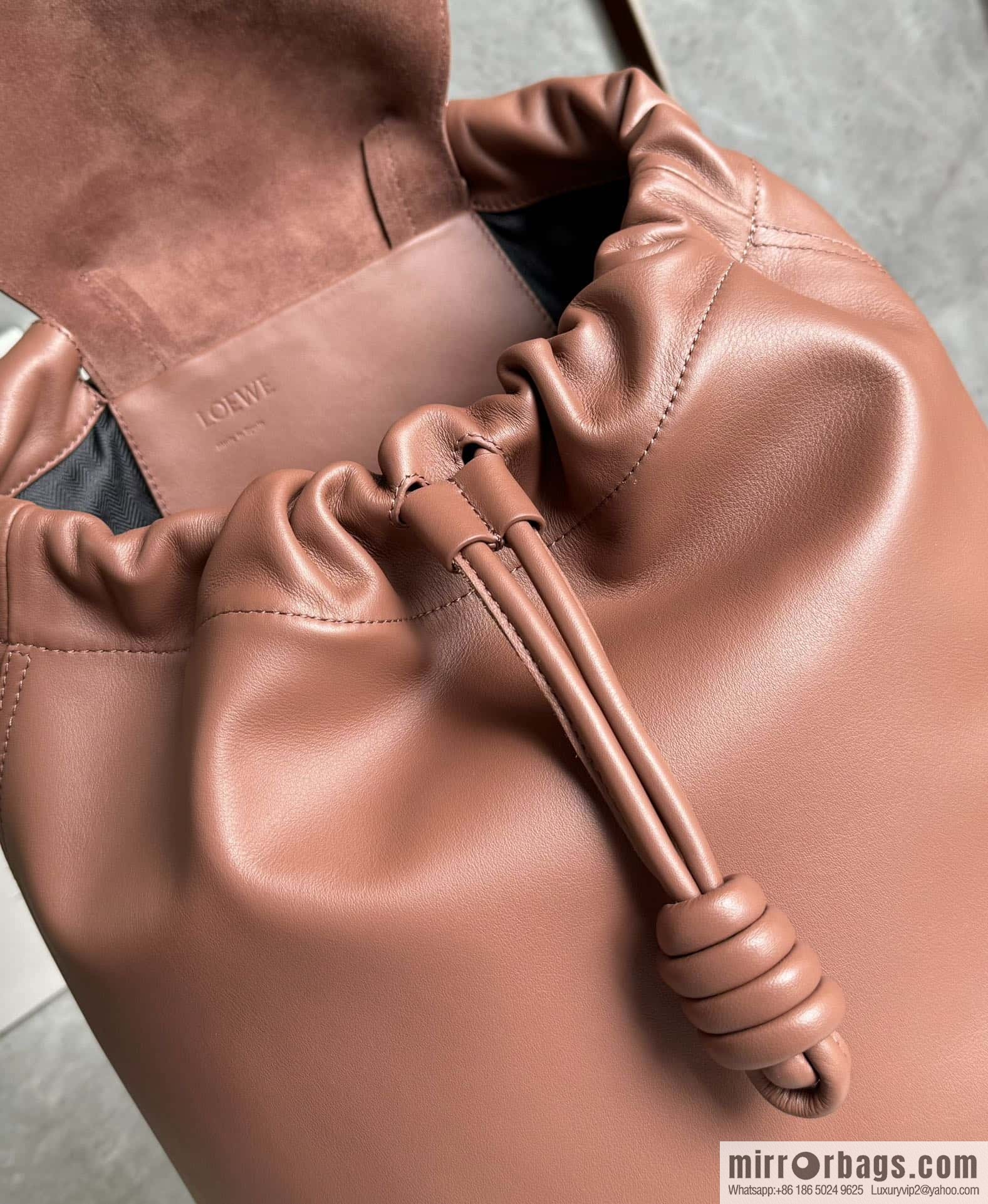 LOEWE Luo's new backpack 🎒 0903 brownie brown