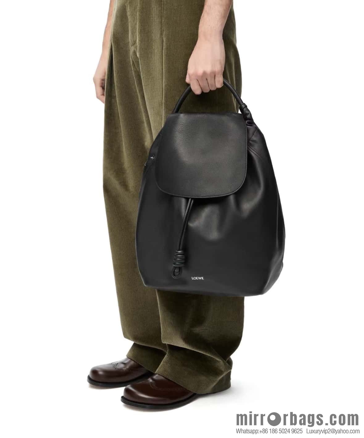 LOEWE Luo's new backpack 🎒 0903 black