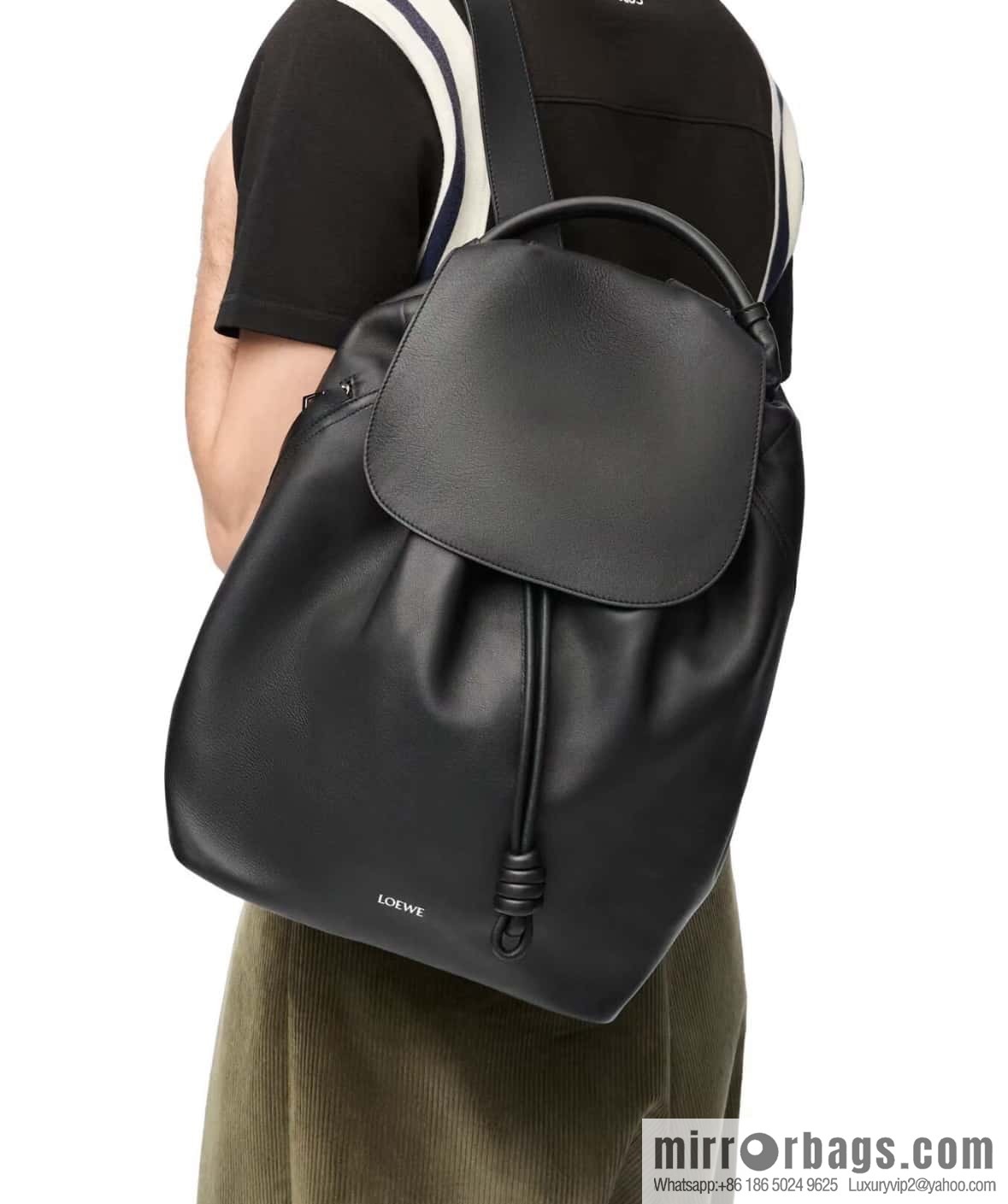 LOEWE Luo's new backpack 🎒 0903 black