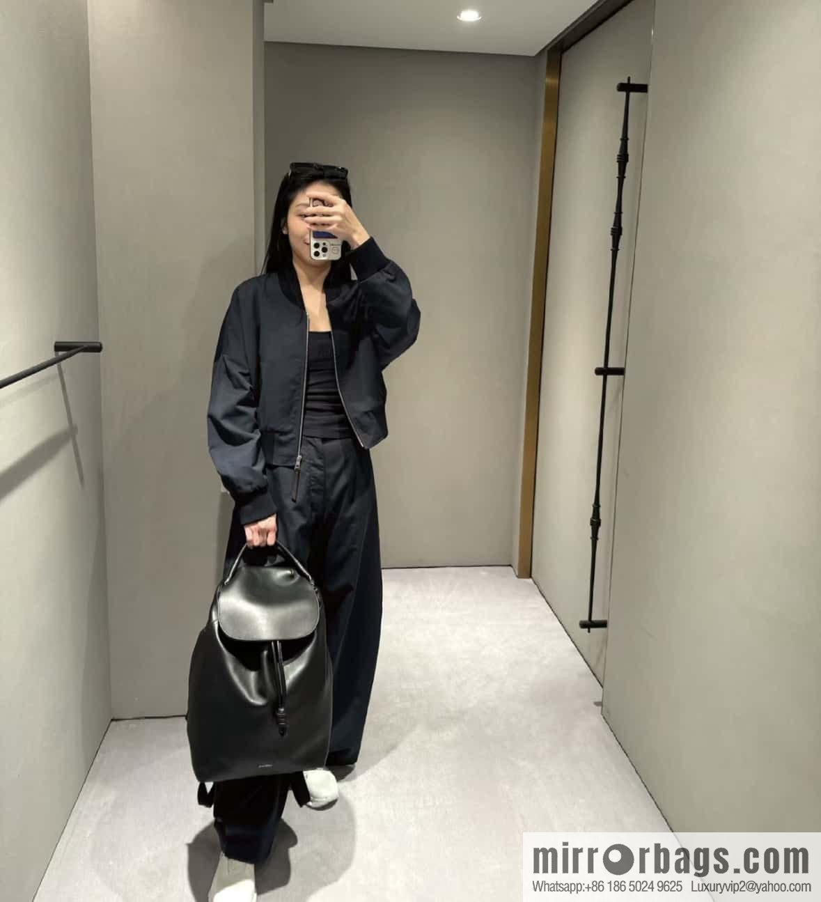 LOEWE Luo's new backpack 🎒 0903 black