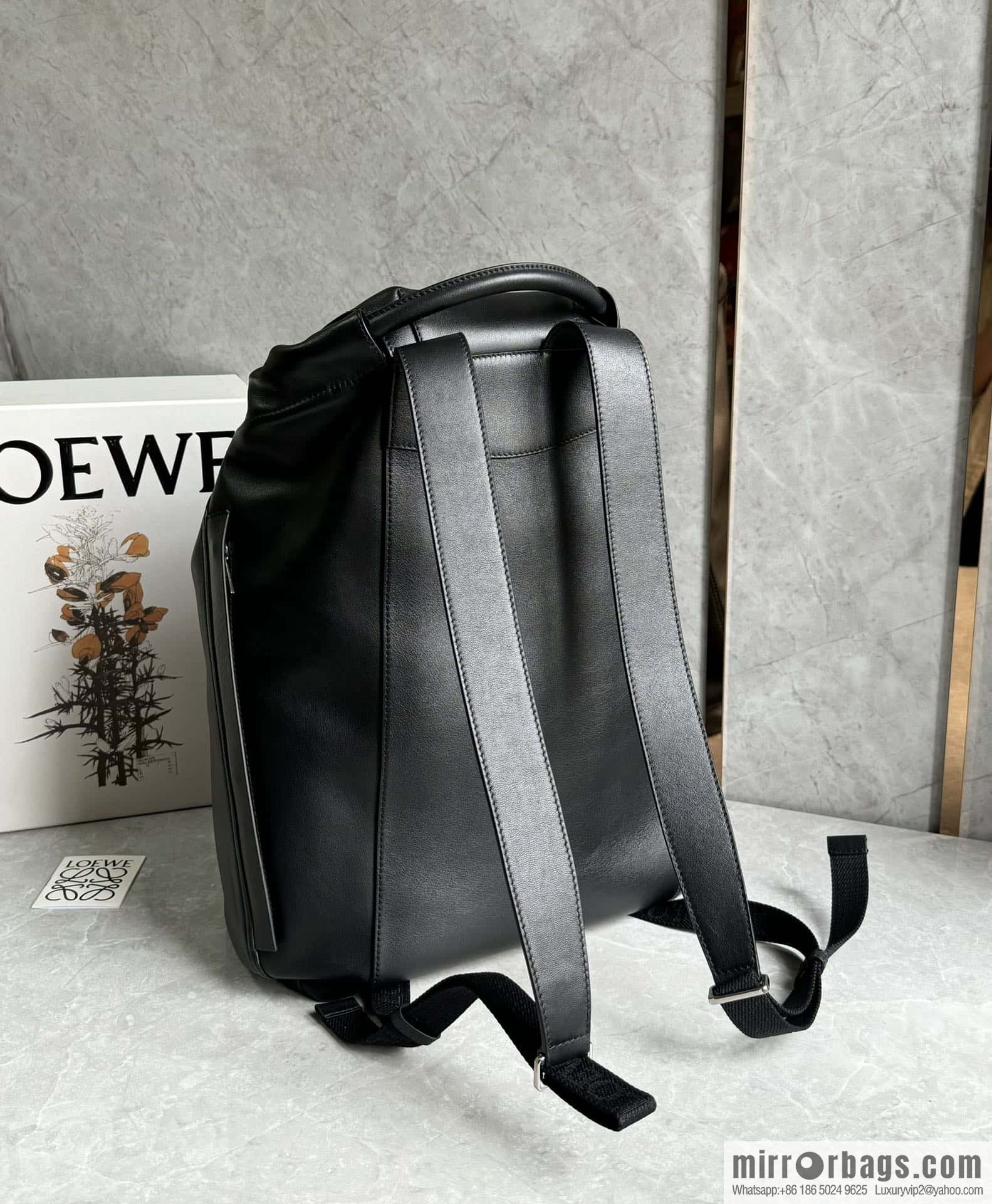 LOEWE Luo's new backpack 🎒 0903 black