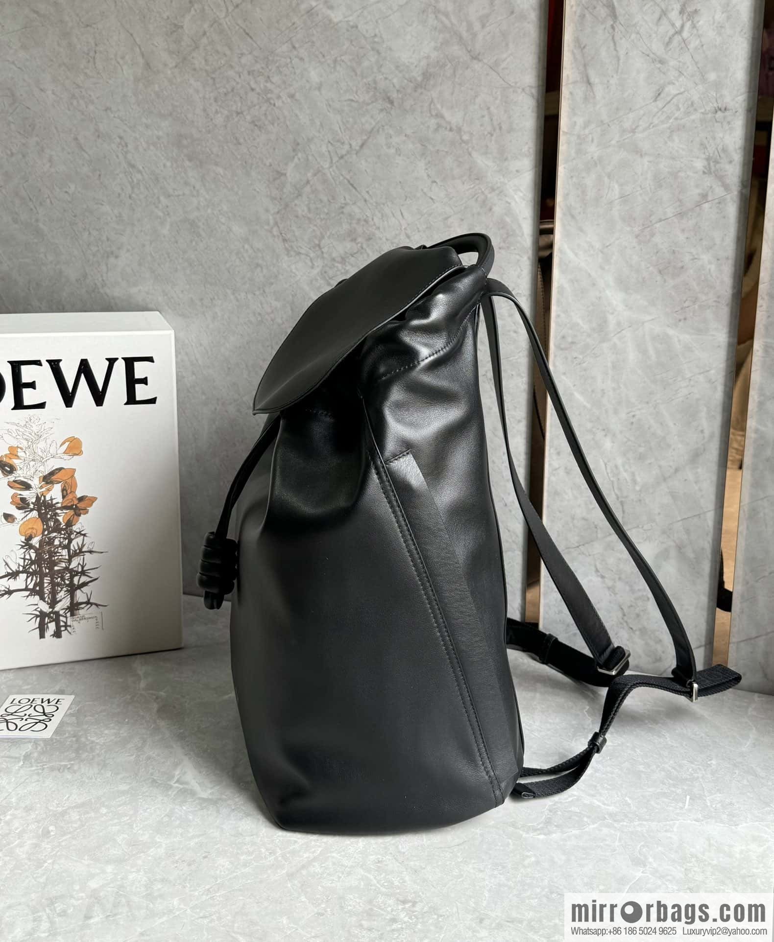 LOEWE Luo's new backpack 🎒 0903 black