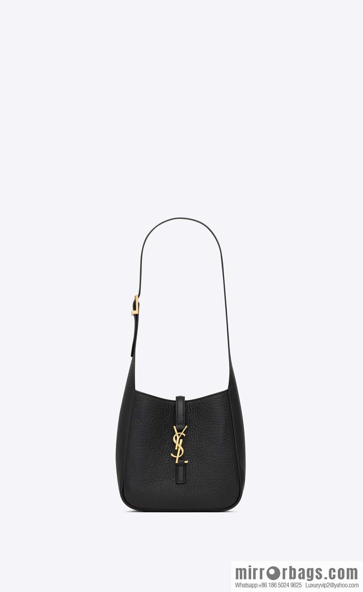 YSL 𝗟𝗘𝟱 À 𝟳 𝗕𝗔𝗕𝗬 Soft Grain Leather Handbag 809461