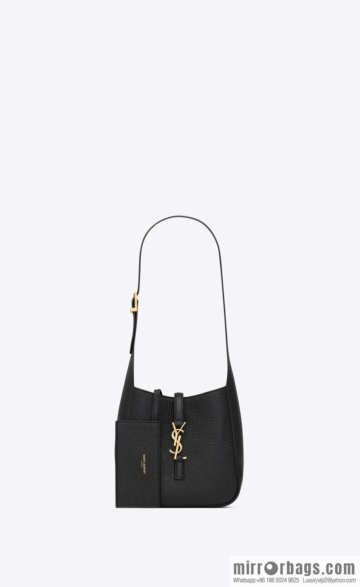 YSL 𝗟𝗘𝟱 À 𝟳 𝗕𝗔𝗕𝗬 Soft Grain Leather Handbag 809461