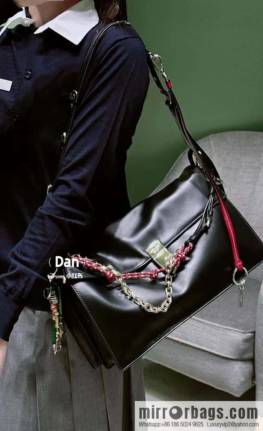 PRADA ๐ new ๐ 1BD378 large ๐๐ black